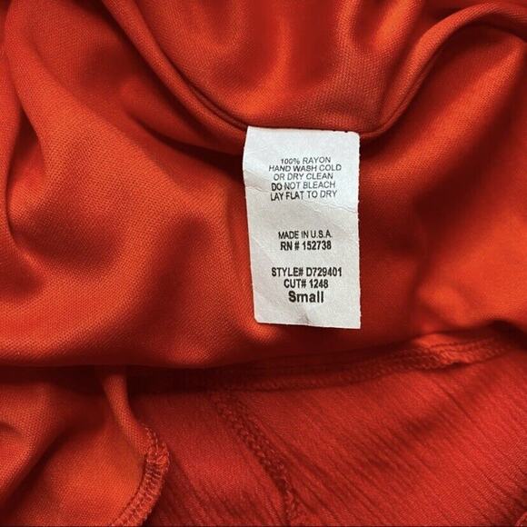 NWT Newbury Kustom Red Dress Size Small - Picture 10 of 12